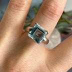 Topaz Crystal Ring