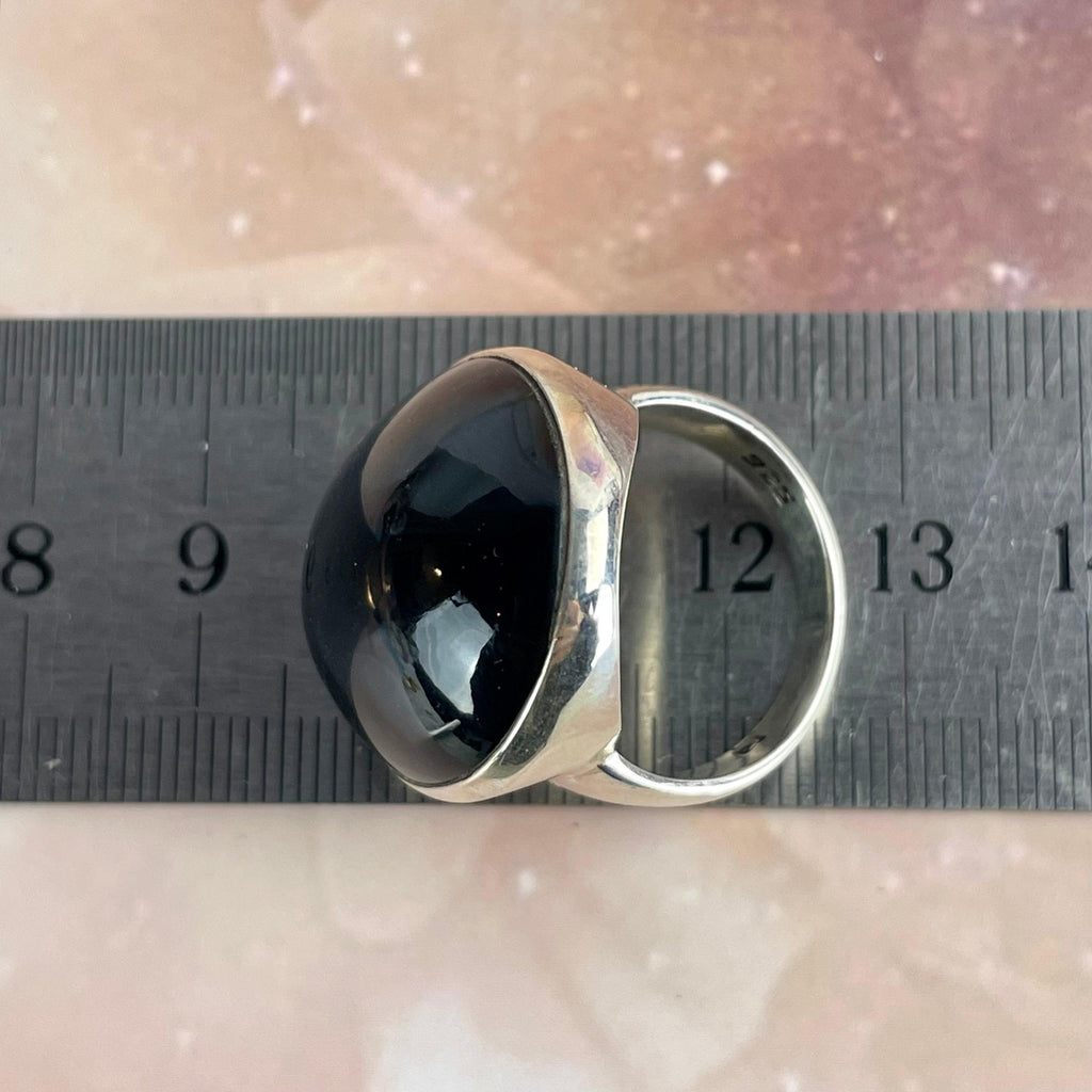 Rainbow Obsidian Assorted Shape Rings