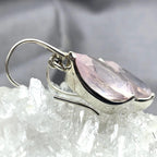 Rose Quartz Teardrop Earrings