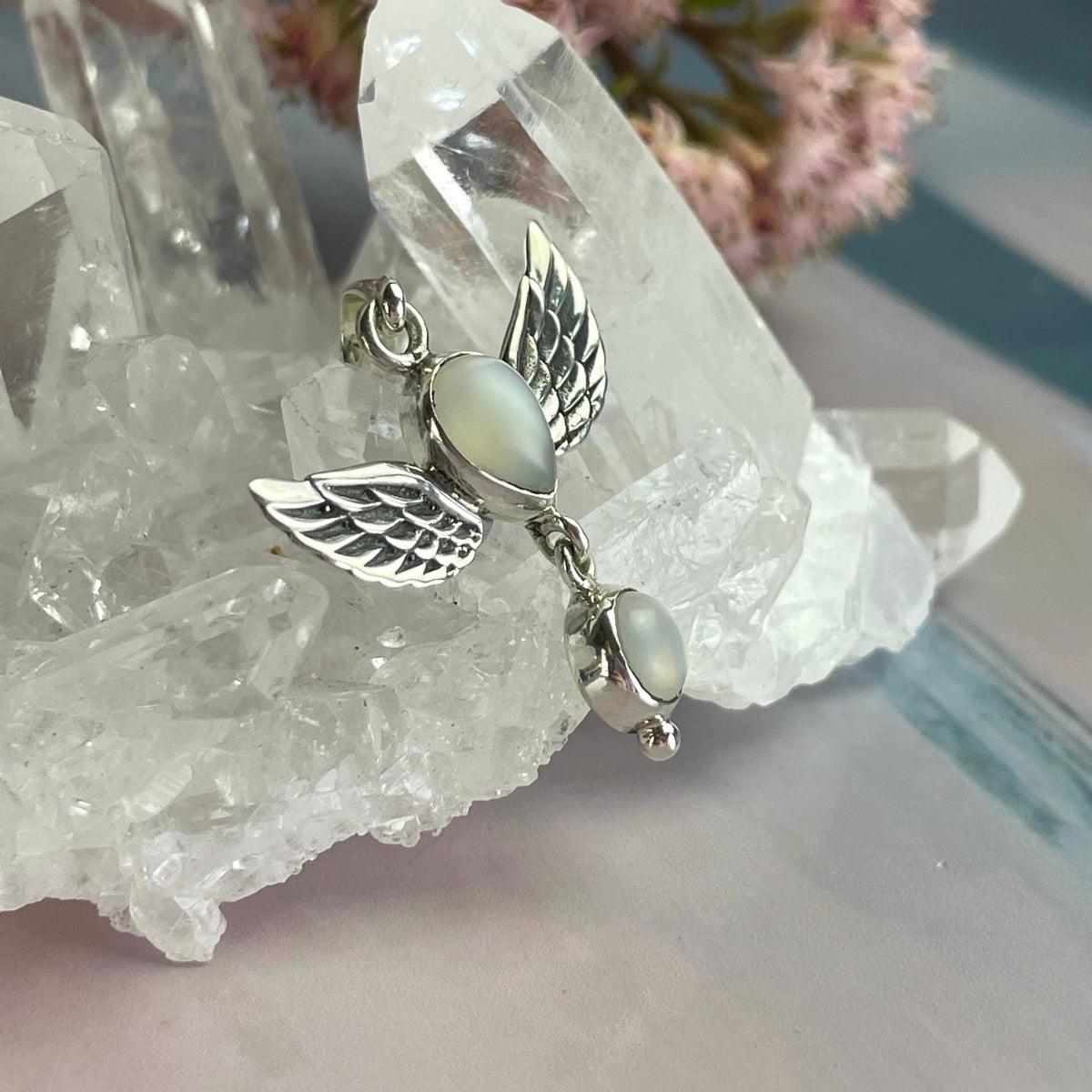 Crystal Angel Pendant