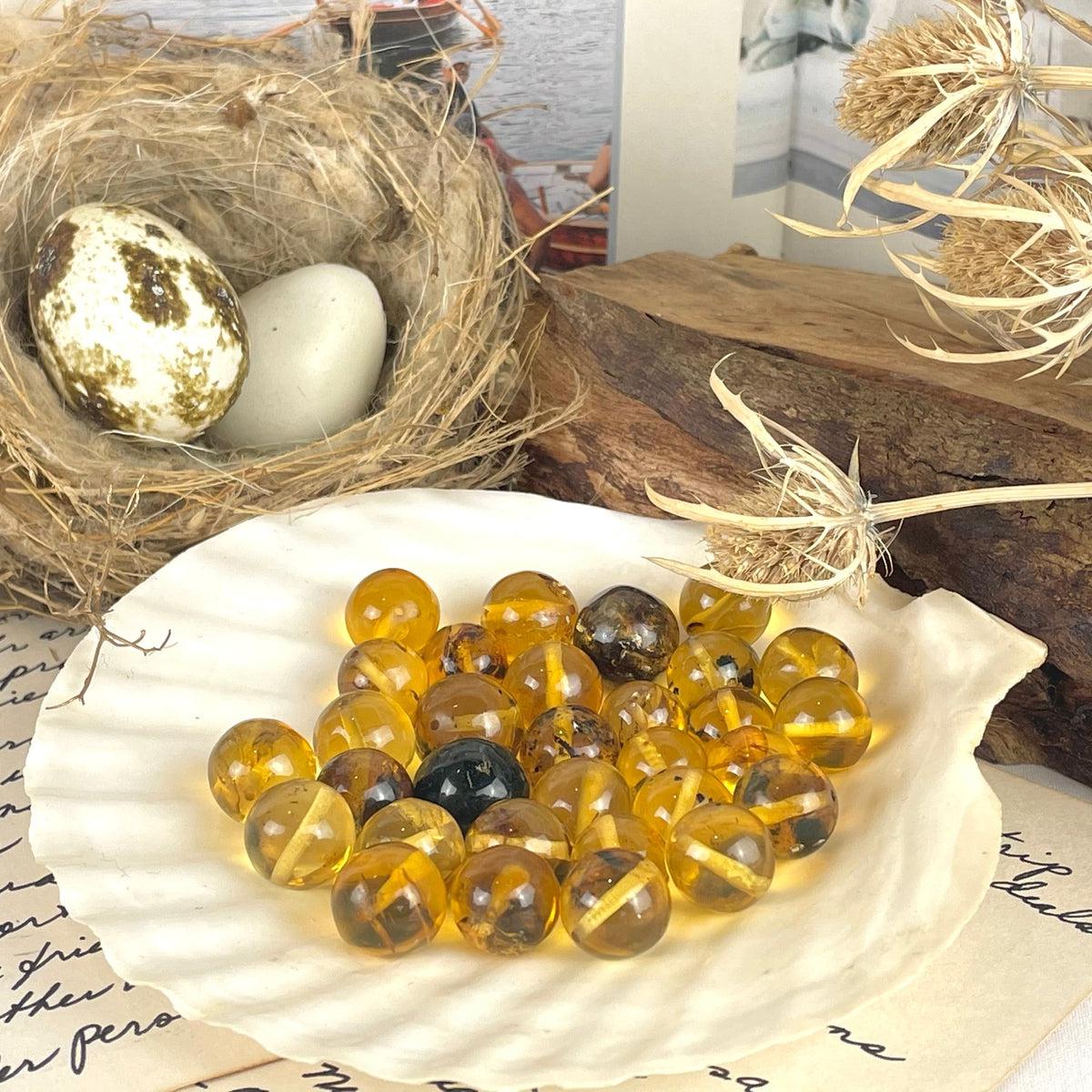 Amber Loose Beads