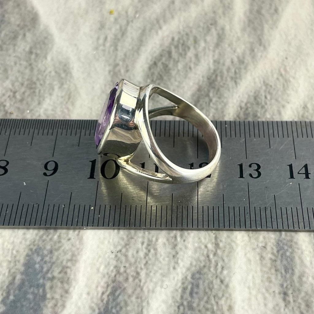 Amethyst Sterling Silver Ring