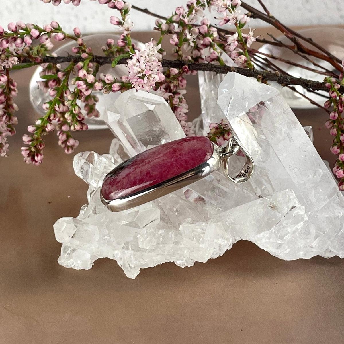Unisex Rhodonite Jewellery