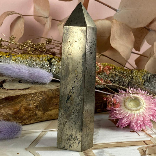 Pyrite Crystal Point 11cm