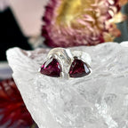 Trillion Cut Stud Earrings