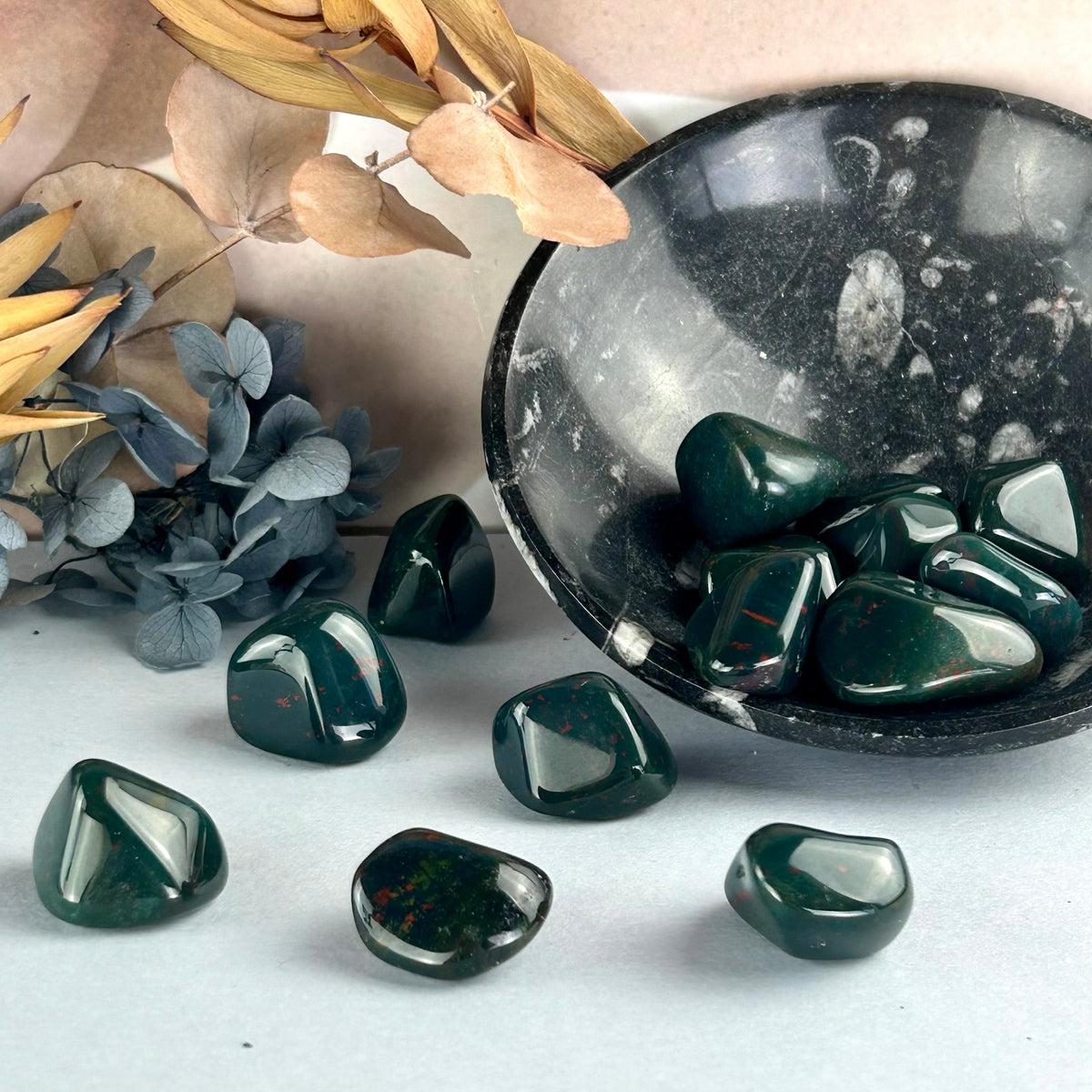 Bloodstone Tumble Stone