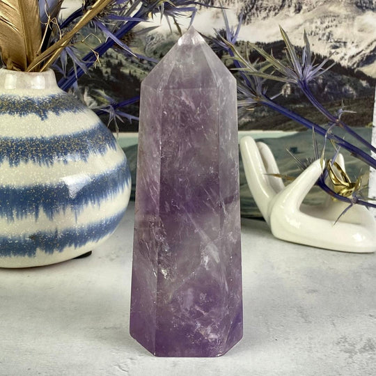 Amethyst Crystal Points 10.5cm - 11cm
