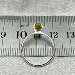 Lemon Quartz Double Terminated Point Ring