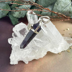Purple Crystal Point Pendant