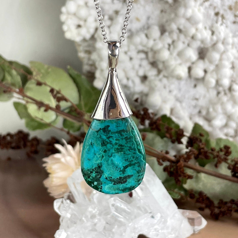 Blue And Green Stone Pendant