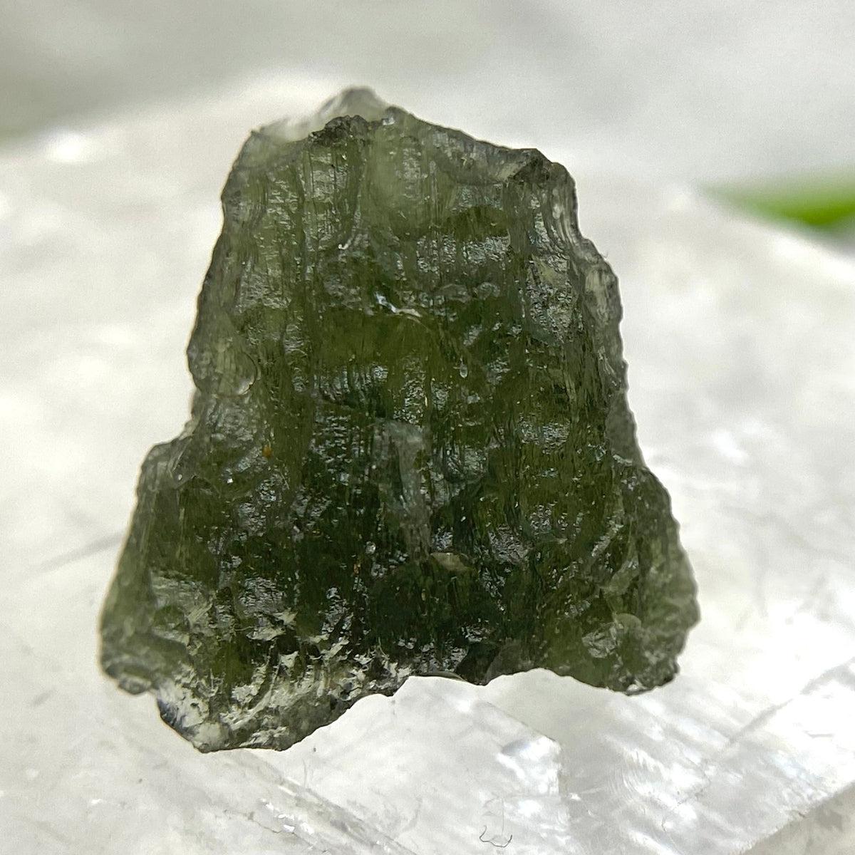 Authentic Moldavite Raw Pieces 3.4 - 4.43g