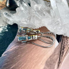 Sapphire And Blue Topaz Earrings