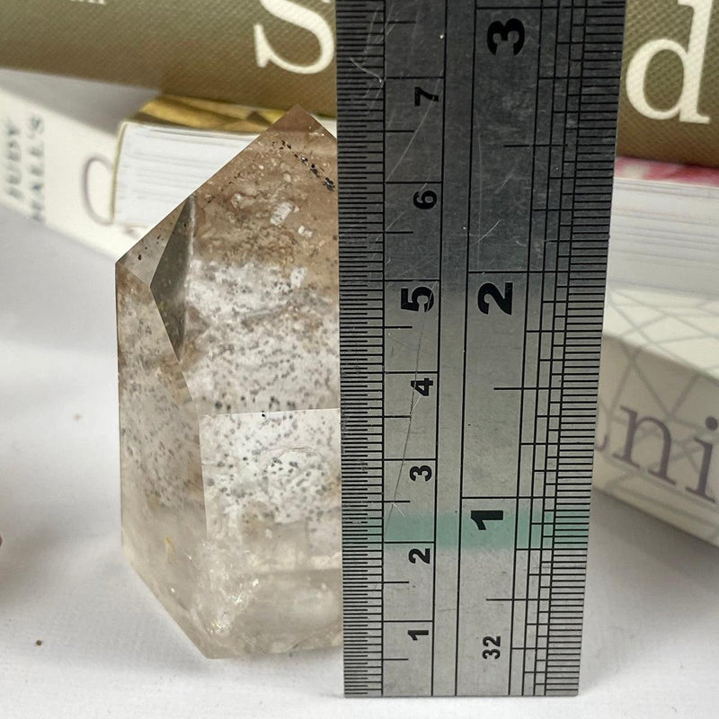Crystal Point With Phantom Inclusions