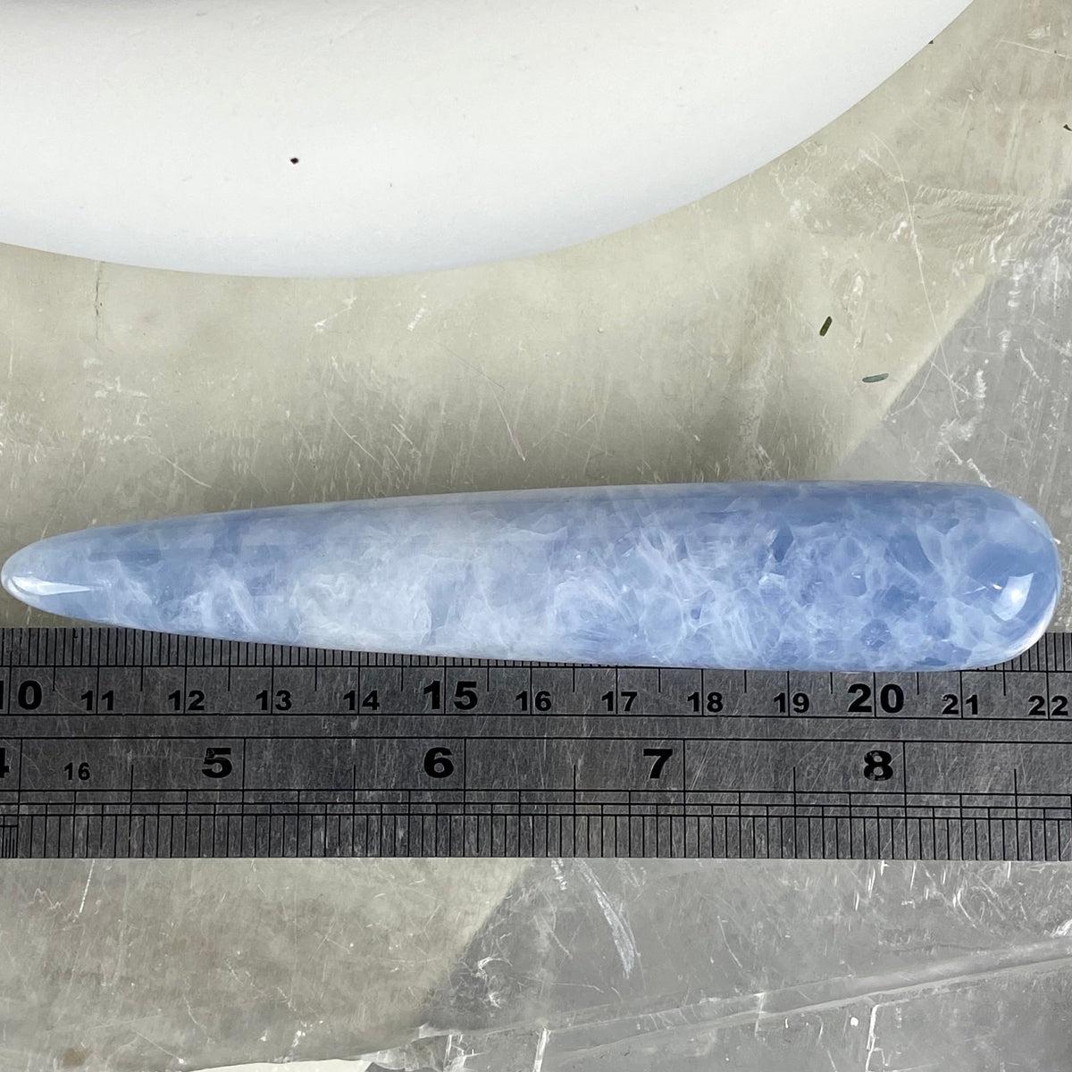 Blue Calcite Massage Wand