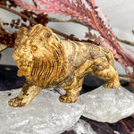 Crystal Lion Sculpture
