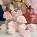 Small Raw Rose Quartz