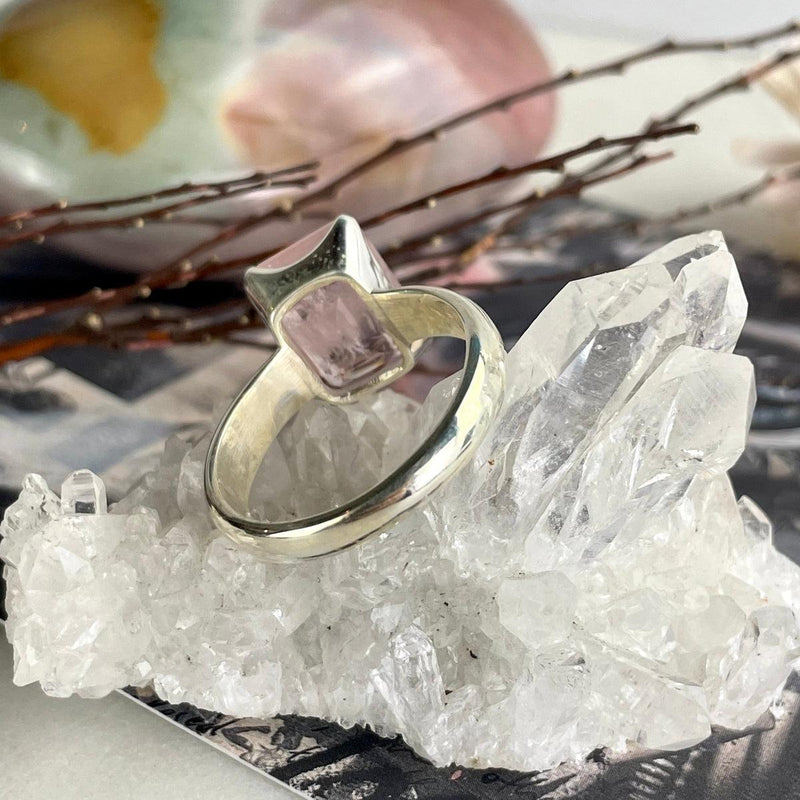 Rectangle Shape Gemstone Ring