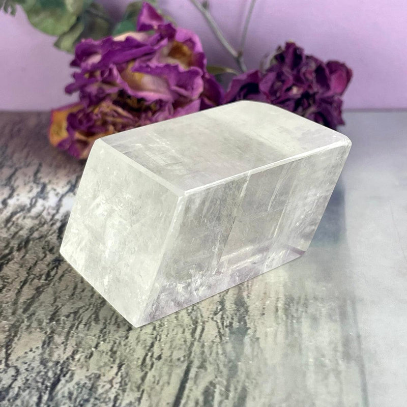 Clear Calcite Block