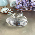 Blue Topaz Detailed Band Ring