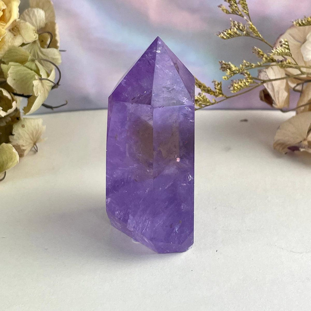 Purple And Orange Mix Crystal