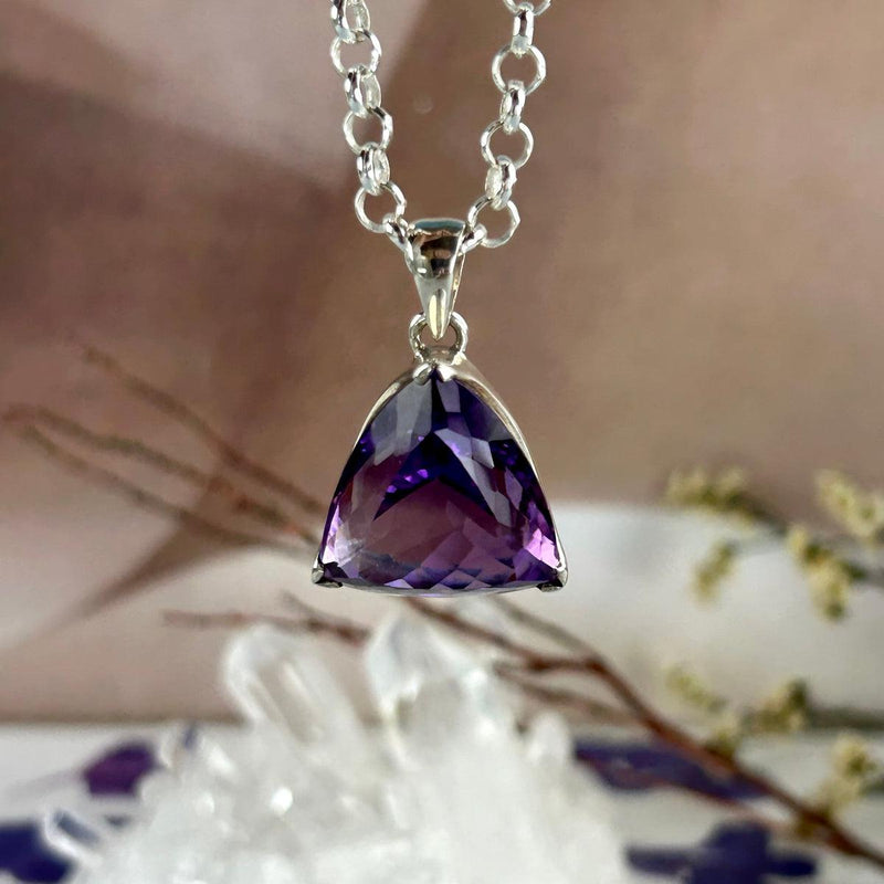 Amethyst Cocktail Necklace
