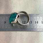 Teardrop Shaped Crystal Ring