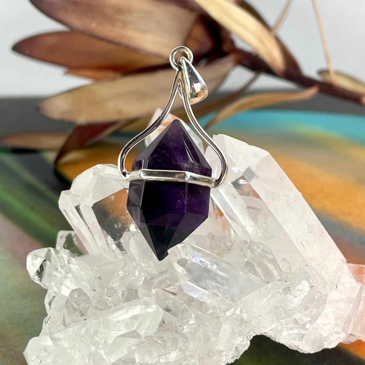 Amethyst Pendulum Jewellery