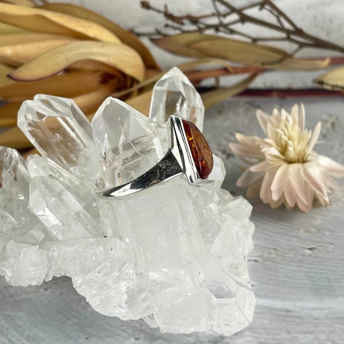 Amber Sterling Silver Jewellery