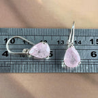 Pink Crystal Drop Earrings