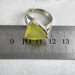 Triangle Prehnite Ring