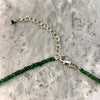 Small Green Bead Necklace
