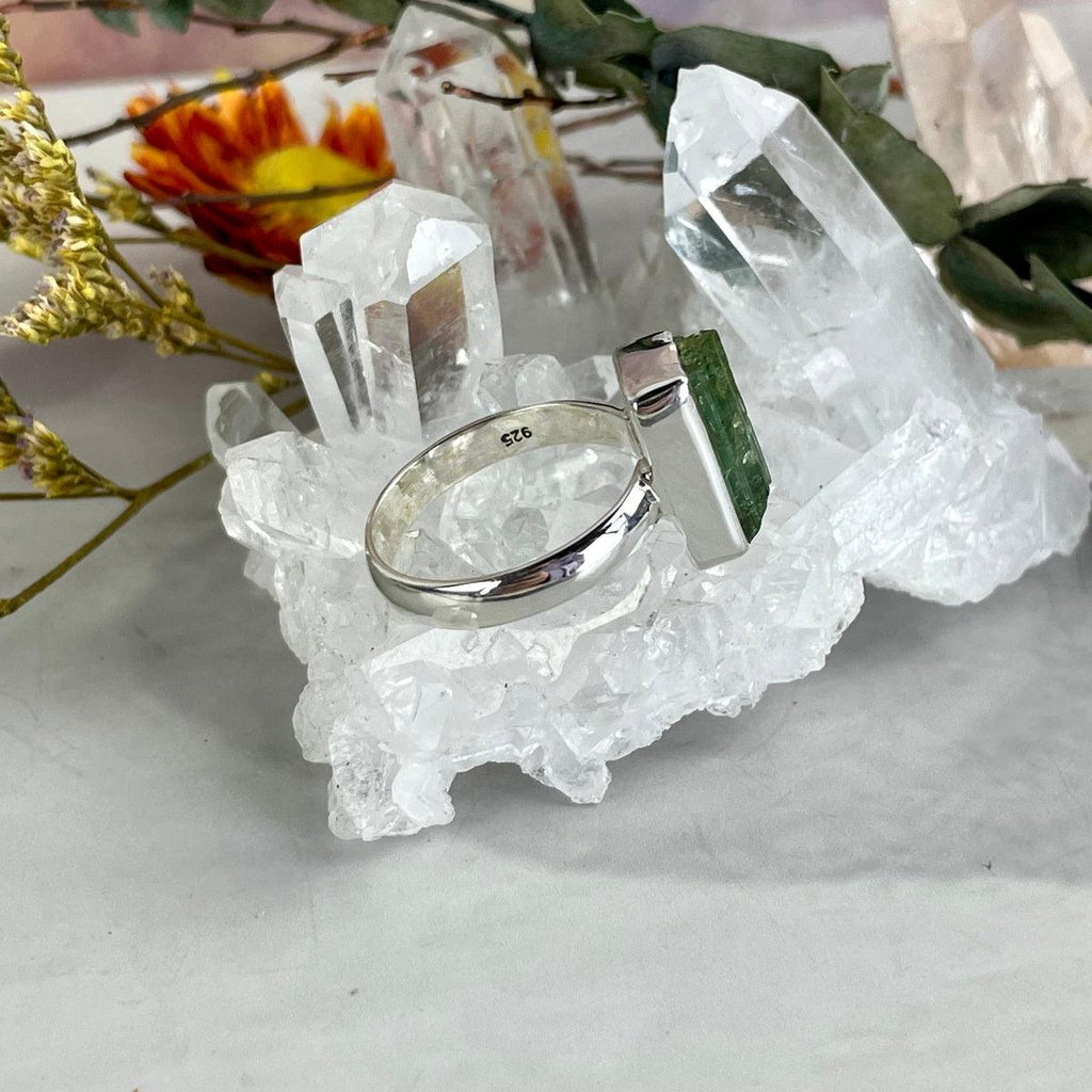 Heart Chakra Crystal Ring