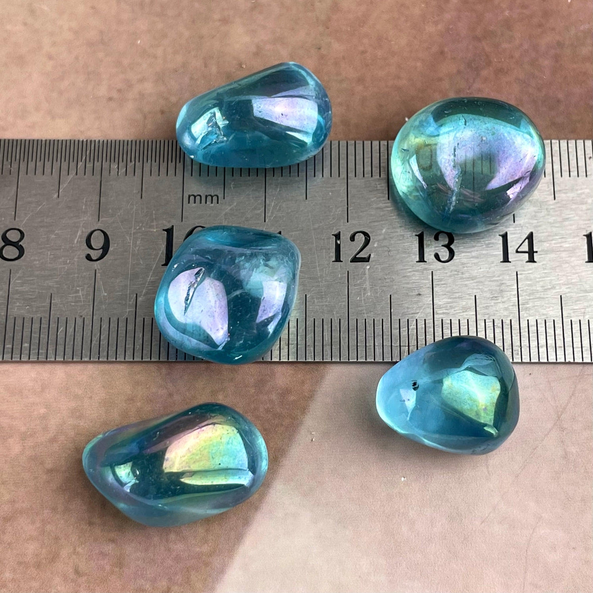 Aqua Aura Polished Crystal