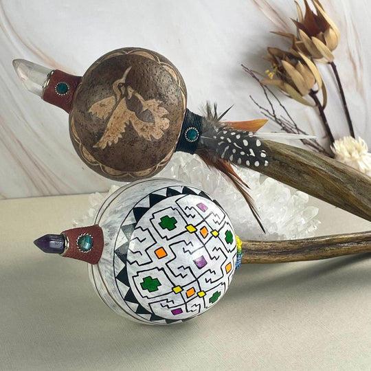 Authentic Shamanic Ceremony Rattle