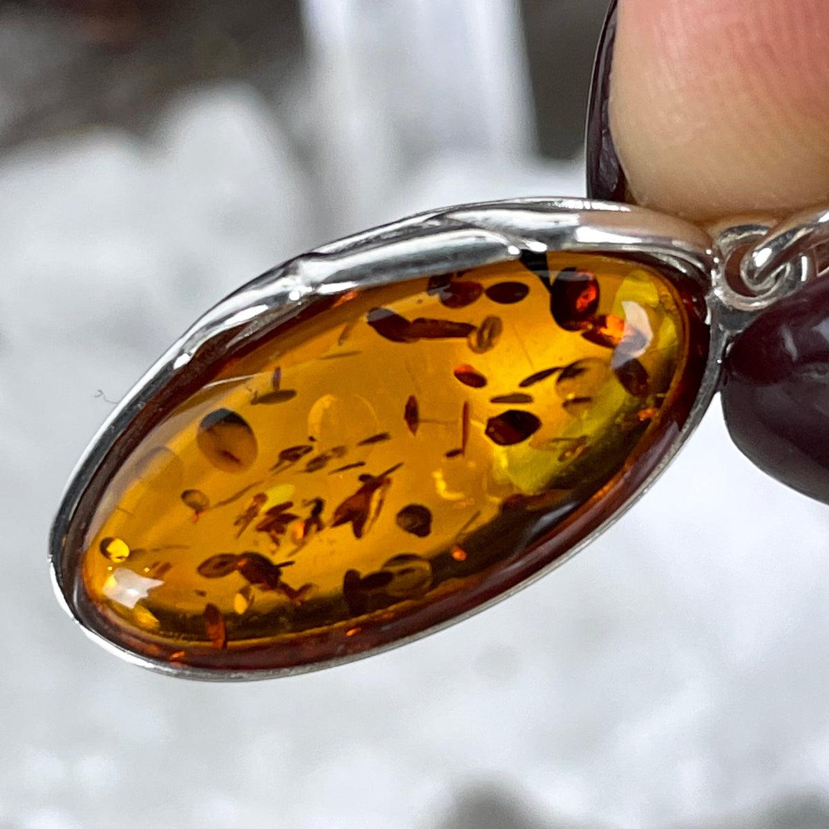 Garden Motif Amber Jewellery