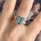 Women's Blue Topaz Ring