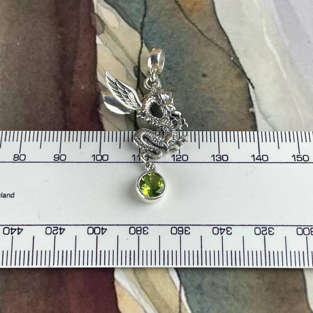 Dragon Sterling Silver Pendant
