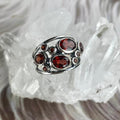 Unique Garnet Ring