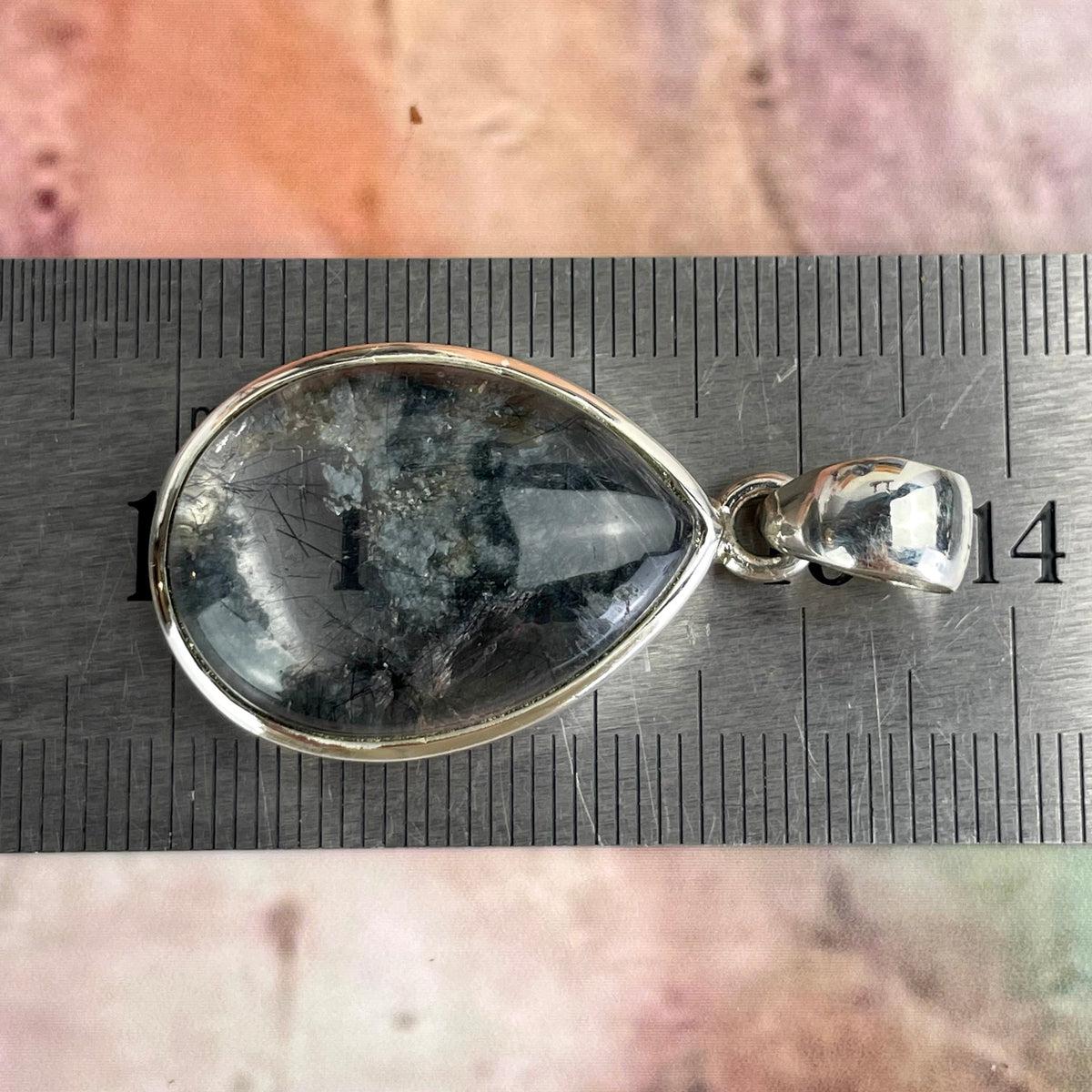Navy Crystal Pendant