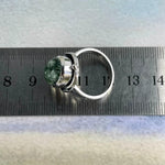Dark Green Gemstone Ring
