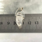 Tibetan Quartz Raw Small Double Terminated Point Pendant