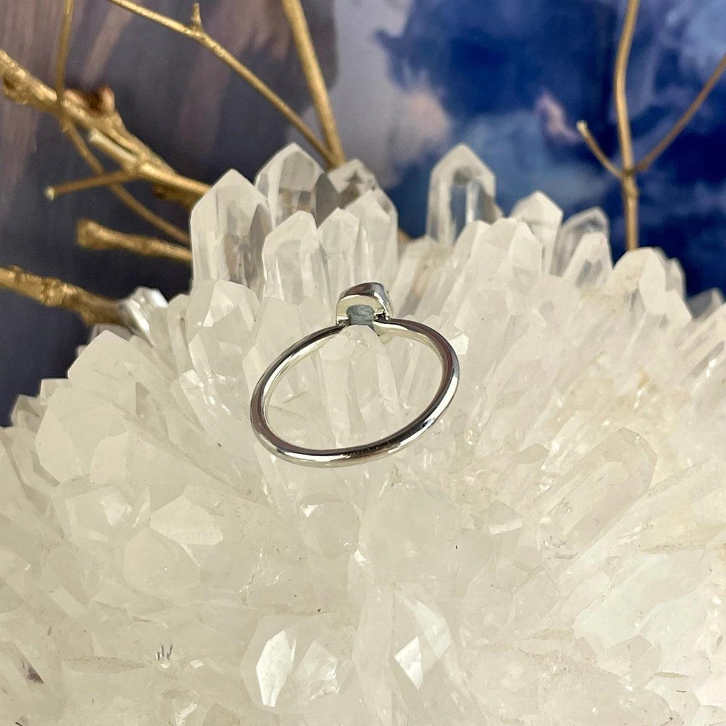 Blue Crystal Ring