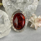 Baltic Amber Oval Locket