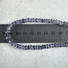 Iolite Rondelle Beads