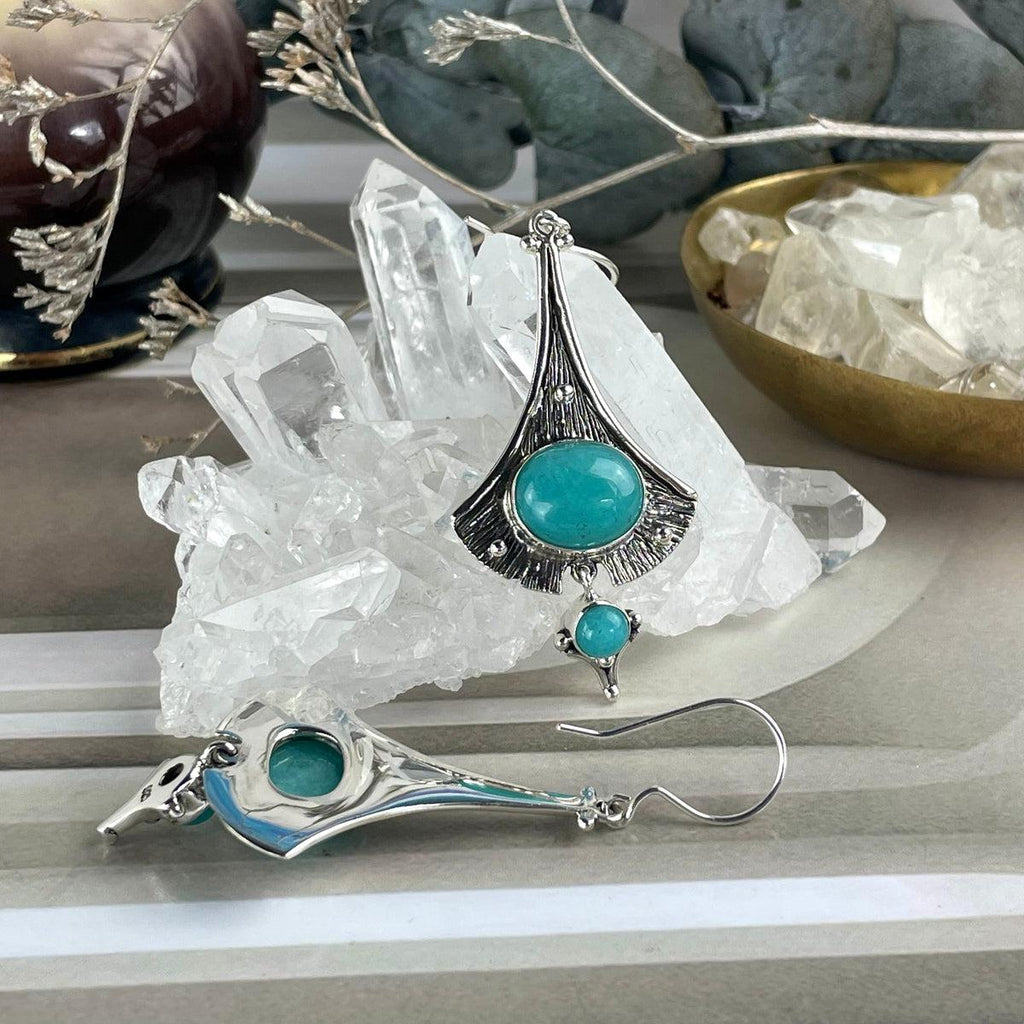 Unique Amazonite Earrings