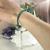 Adjustable Chrysocolla Bead Bracelet