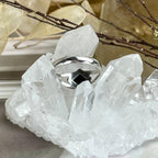 Sterling Silver Amber Ring
