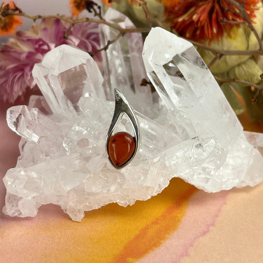 Baltic Amber Teardrop Pendant