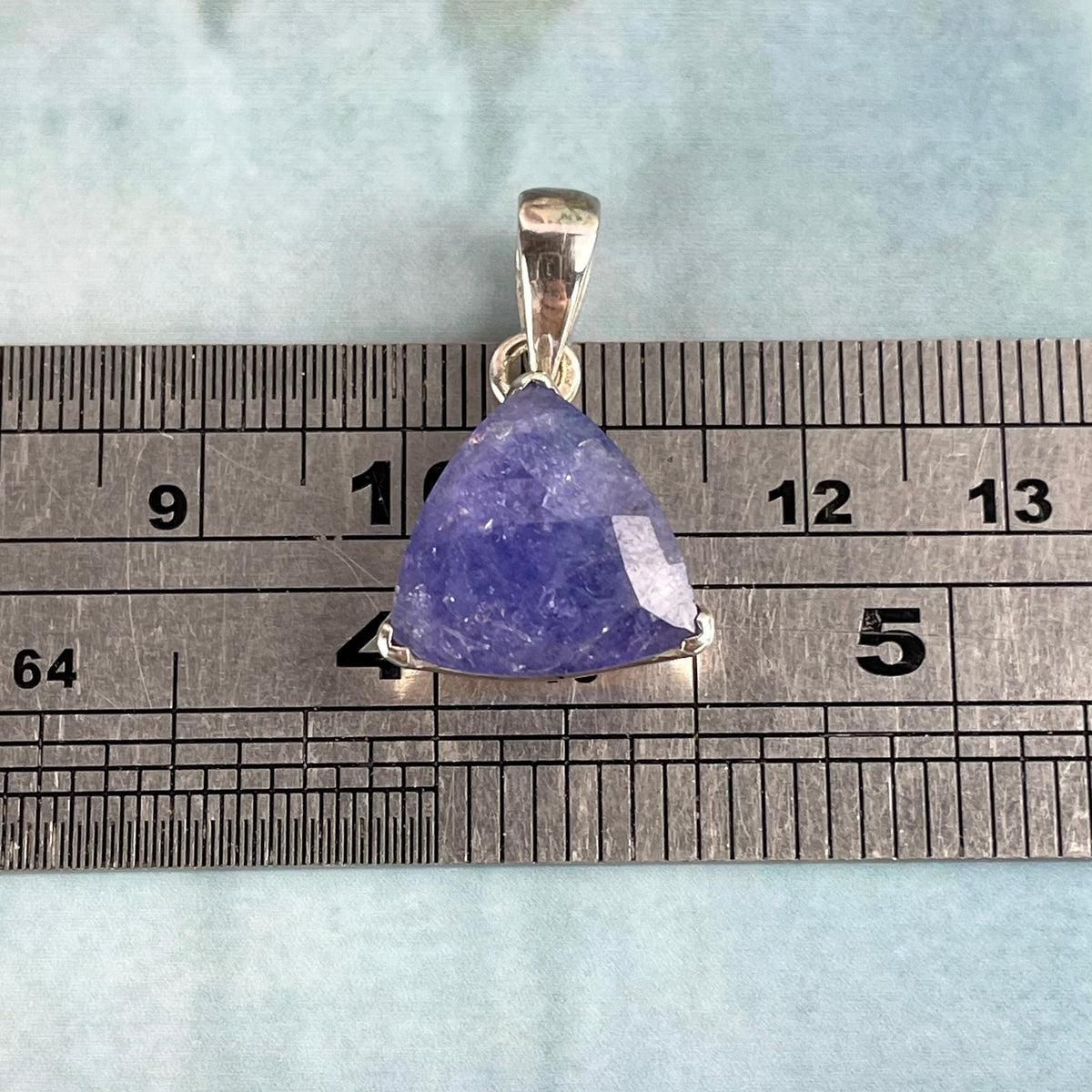 Tanzanite Crystal Pendant