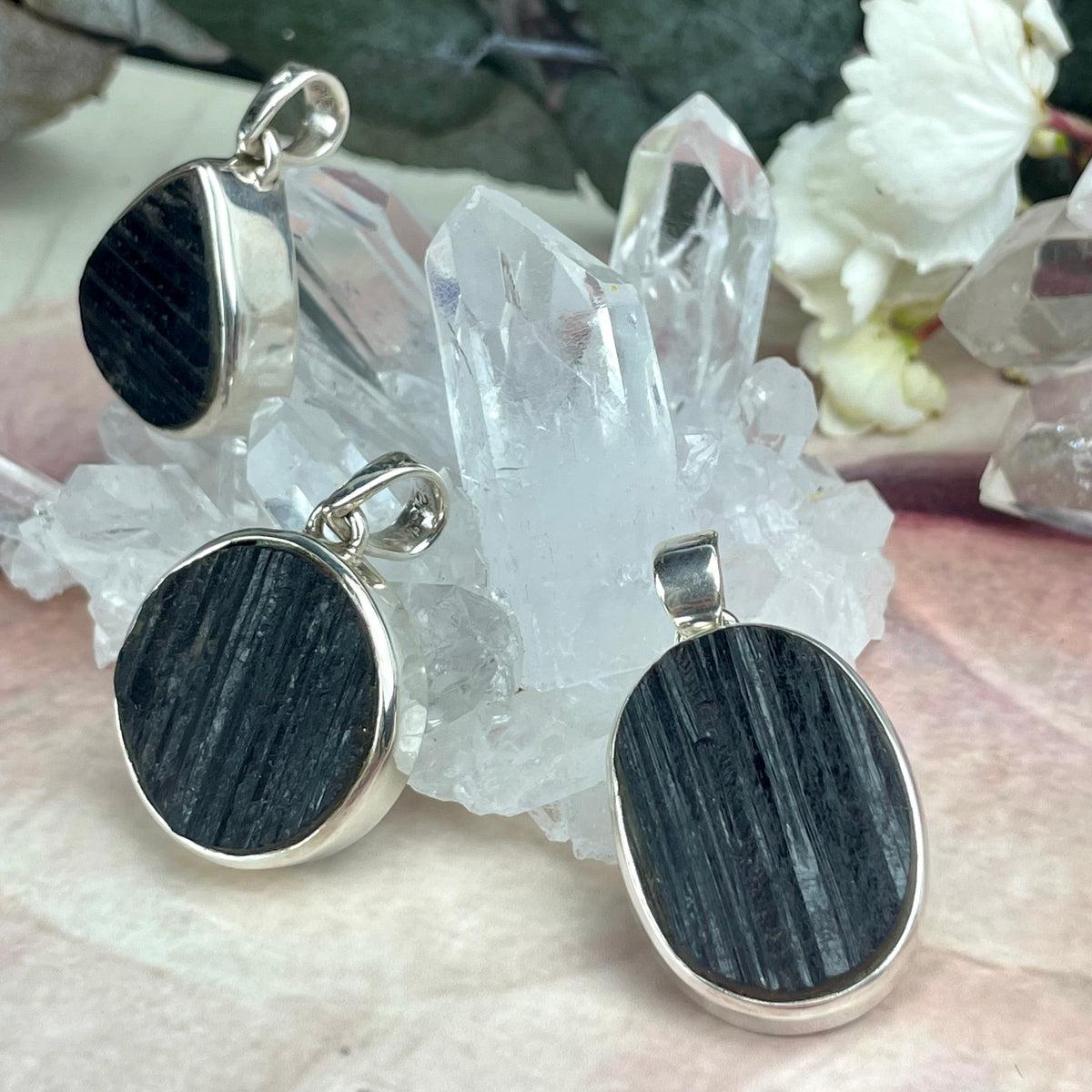 Raw Black Tourmaline Jewellery
